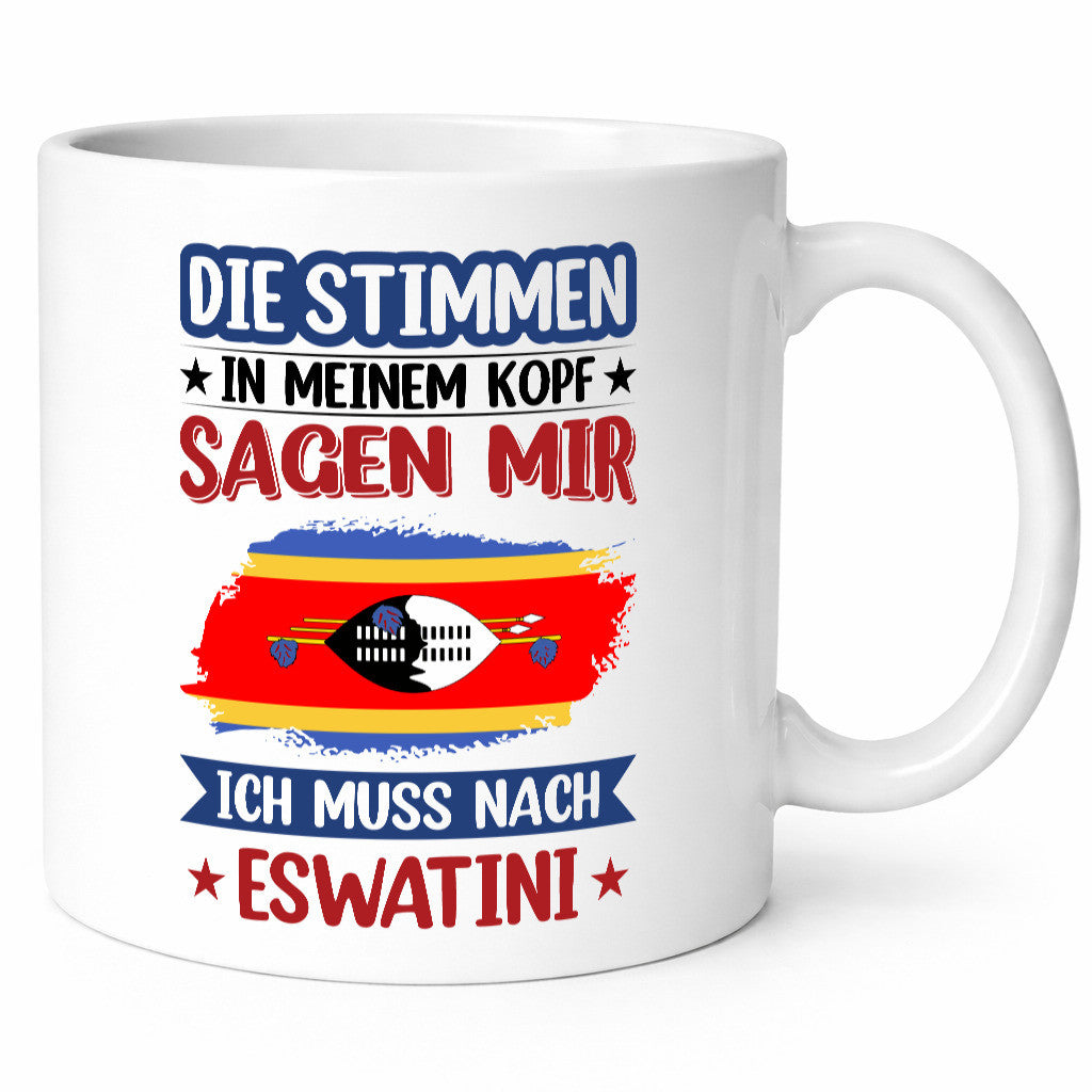 Eswatini (Swasiland) | Urlaubsstimmen in meinem Kopf Geschenk Humor