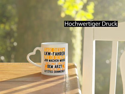LKW Fahrer | Lastwagen Brummifahrer lustiger Spruch Geschenk Humor Geschenkidee