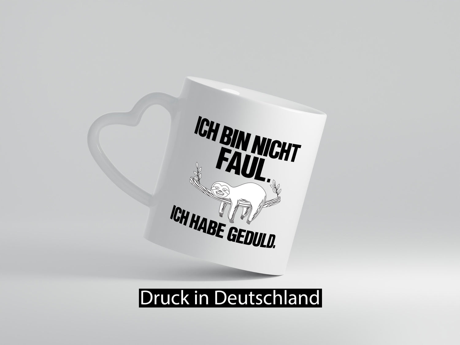 Ich bin nicht faul | Geduld witziger Spruch Muffel Geschenk Humor Geschenkidee