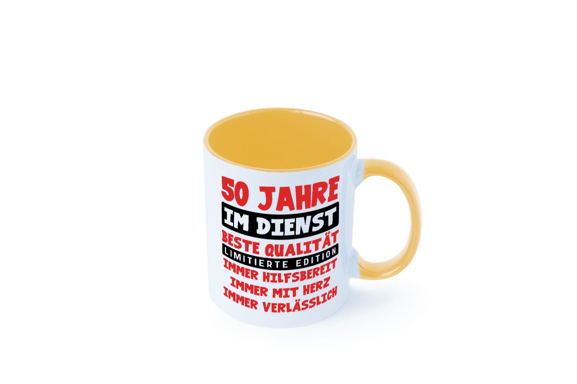 50 Jahre im Dienst | Jubiläum Arbeit v9 lustiger Spruch Geschenk Kollegen Büro