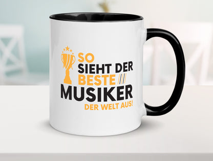 Der Weltbeste Musiker | Musik Musikant lustig Humor Geschenkidee Geschenk Tasse
