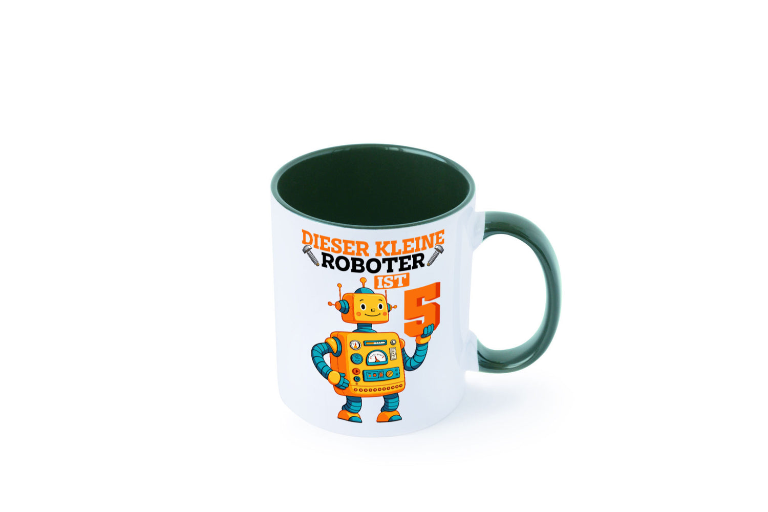 5. Geburtstag | 5 Jahre Roboter Junge lustiger Spruch Geschenk Geschenkidee