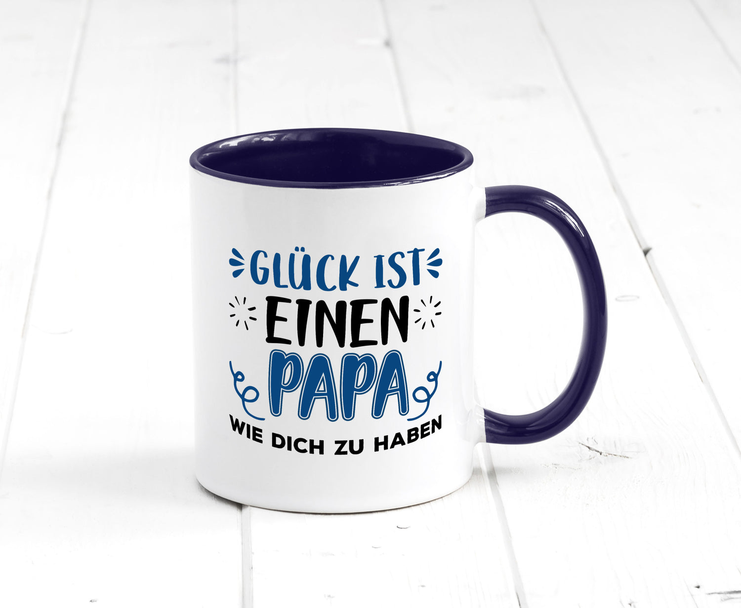 Einen Papa wie dich | Vater Tasse Vatertag Glück Geschenk Familie Geschenkidee