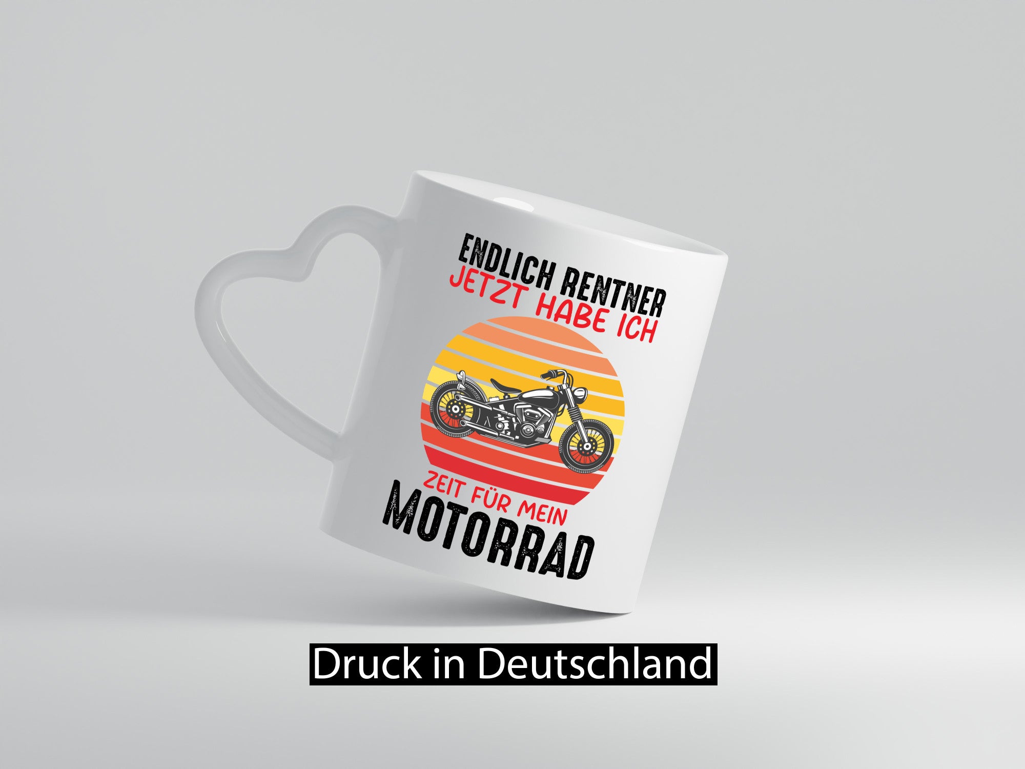 Endlich Renter jetzt habe ich Zeit für mein Motorrad lustig Humor Geschenkidee
