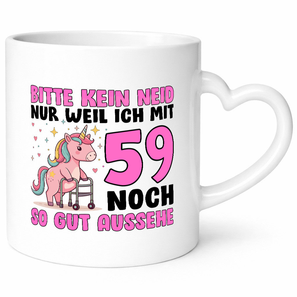 59. Geburtstag | 59 Jahre Mit noch so gut aussehen Humor Geschenkidee Tasse