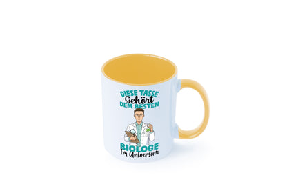 Im Universum: Biologe | Biologie Naturforscher Humor Geschenkidee Tasse