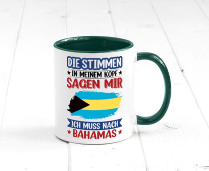 Bahamas | Urlaub Stimmen in meinem Kopf Traumland Geschenk Humor Geschenkidee