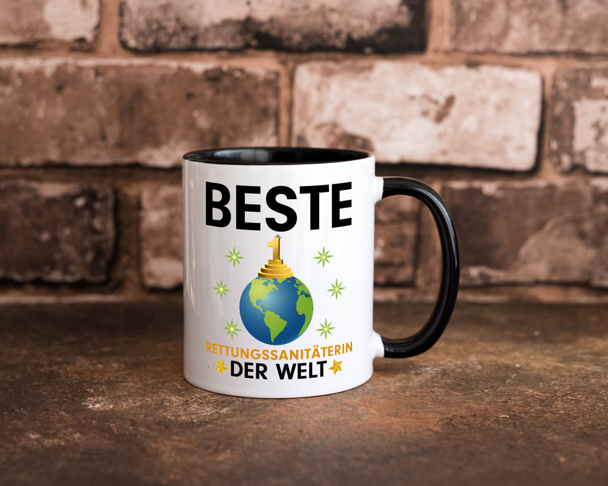 Welt Beste Rettungssanitäterin | Sanitäter Humor Geschenkidee Tasse