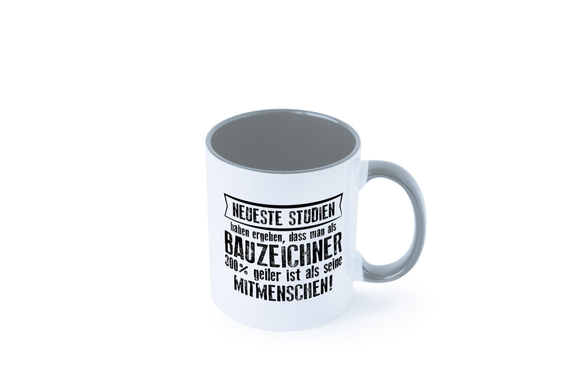 Neuste Studien: Bauzeichner | Zeichner Humor Geschenkidee Tasse