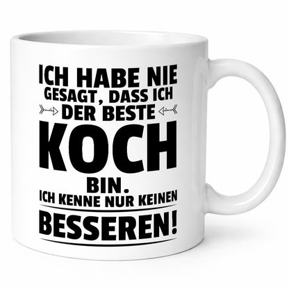 Der Beste Koch | Chefkoch lustig Arbeit Kollegen Büro Geschenk Tasse
