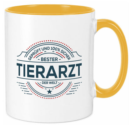 Geprüft und sicher: Tierarzt | Tiermedizin Mediziner Humor Tierliebhaber