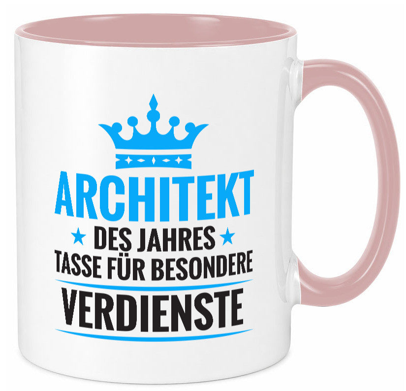 Besonderer Verdienst: Architekt | Architektur Büro Geschenkidee Arbeit Kollegen