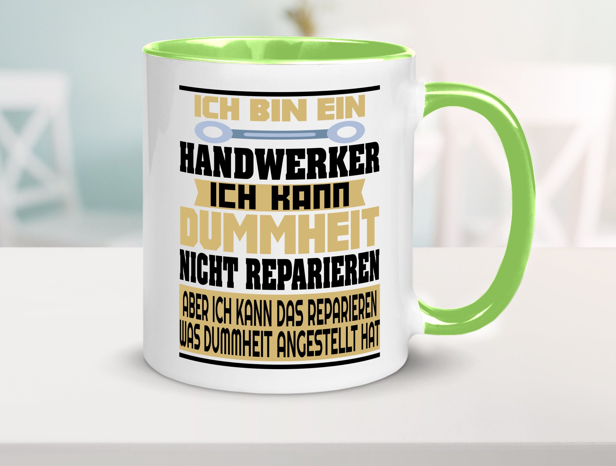 Ich bin Handwerker | Dummheit Schlechte Arbeit lustiger Spruch Geschenk
