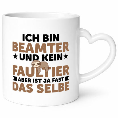 Ich bin kein Faultier: Beamter | Verbeamtung Dienst v2 lustiger Spruch Geschenk
