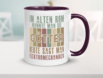Heute sagt man: Elektromechaniker | Mechaniker Geschenk Humor Geschenkidee
