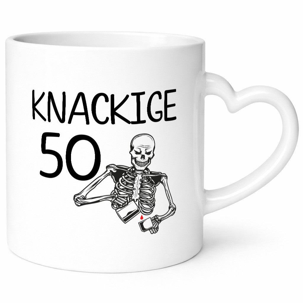 50. Geburtstag | Alt Knackig und Geschenk Geschenkidee lustiger Spruch Tasse