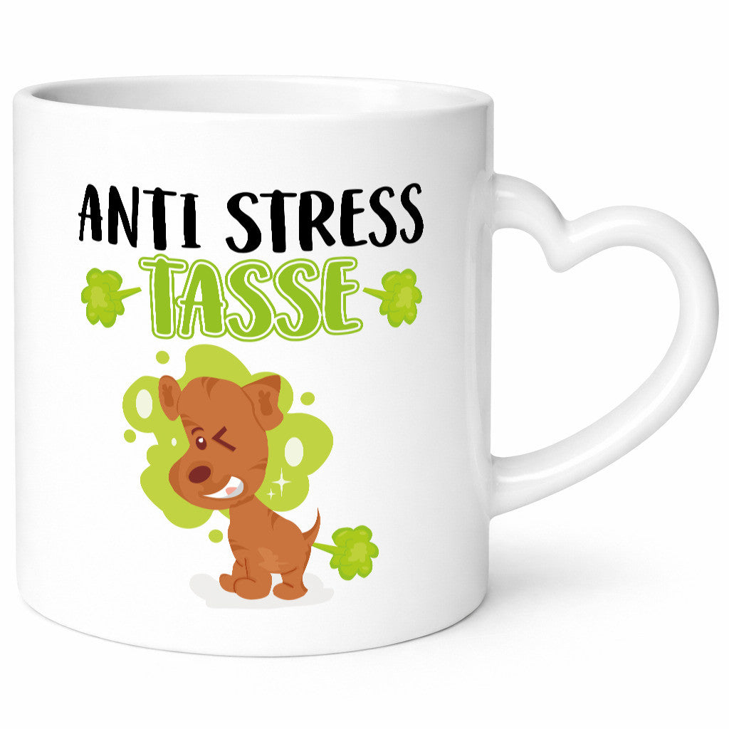 Anti-Stress Tasse | süßer Mops Pups Hund lustig Geschenk Tierliebhaber Humor