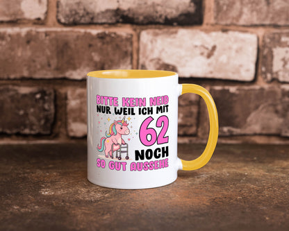 62. Geburtstag | 62 Jahre Mit noch so gut aussehen lustiger Spruch Geschenk