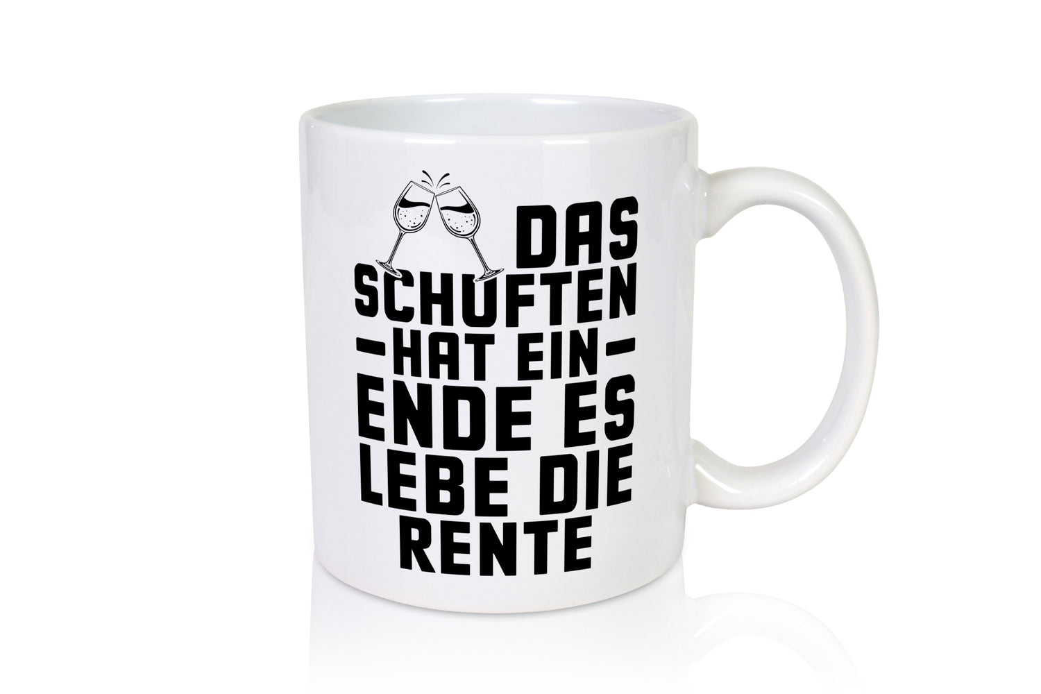 Schuften hat ein ende es lebe die Rente | Rentner lustiger Spruch Geschenk