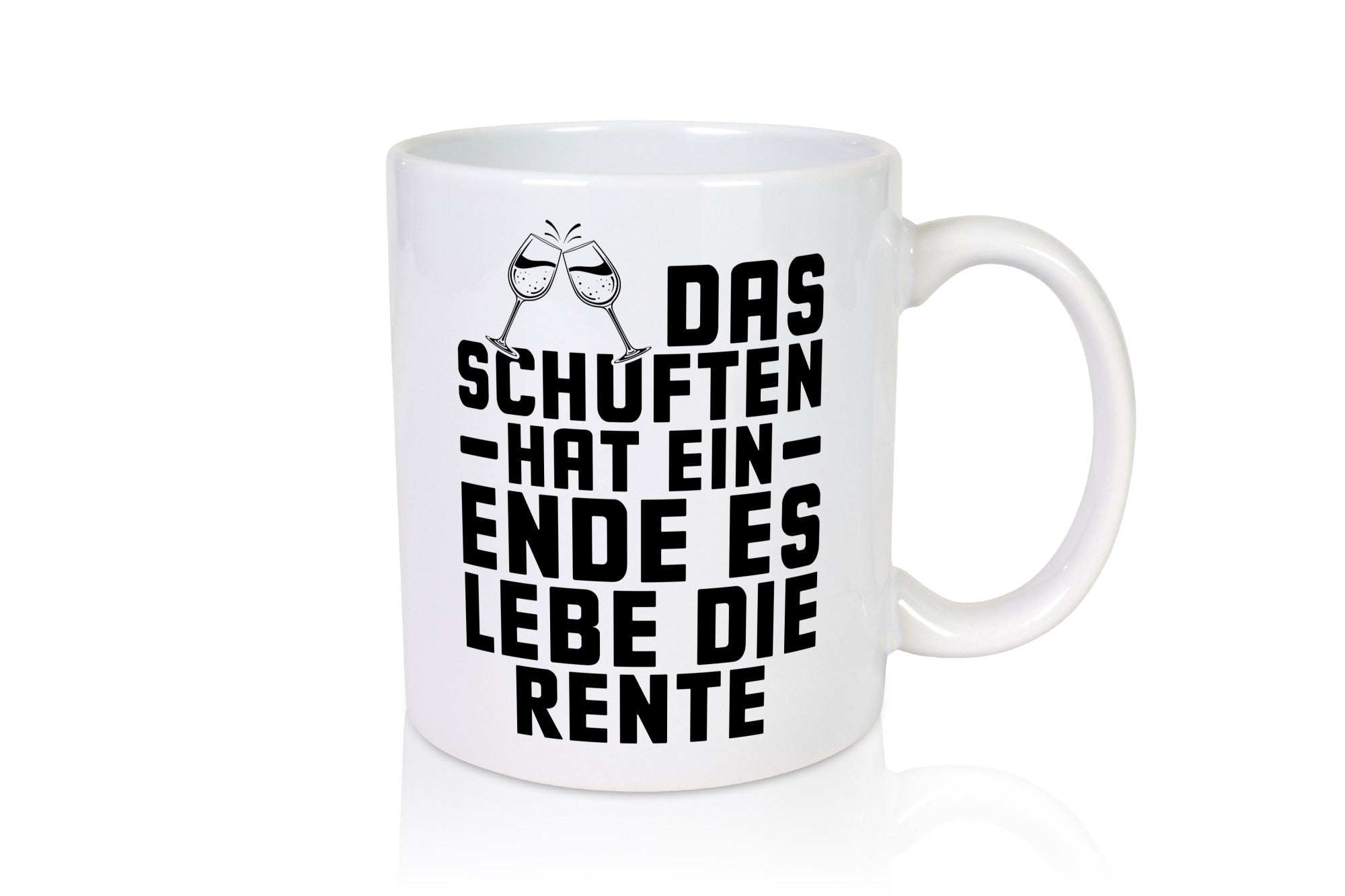 Schuften hat ein ende es lebe die Rente | Rentner lustiger Spruch Geschenk