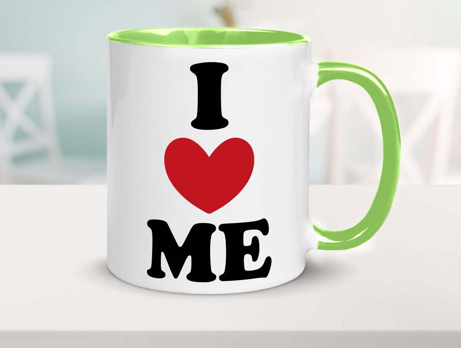 I love me vl9 Geschenkidee Humor Tasse