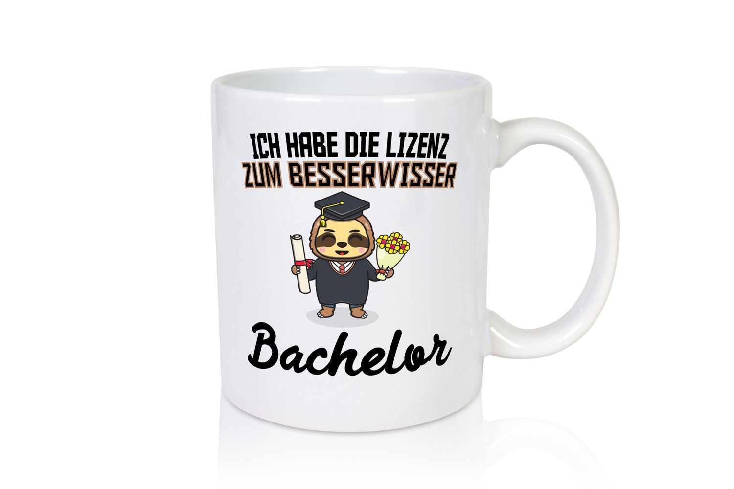 Ich hab die Lizenz zum besserwisser | Bachelor Geschenk Humor Geschenkidee