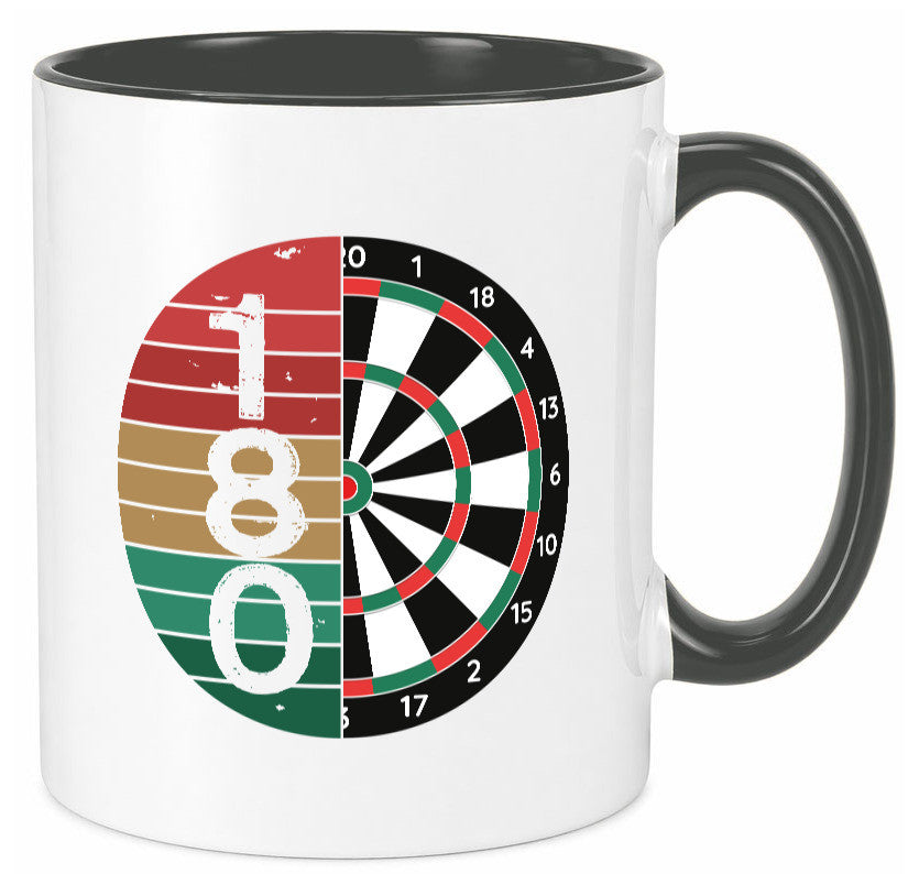 Dartsboard | Retro Dartspieler Kollege Freunde Geschenkidee Arbeit Kollegen