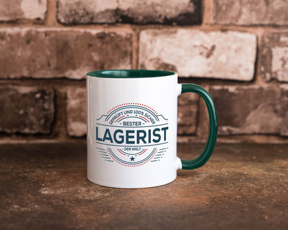 Geprüft und sicher: Lagerist | Lageristen Lager Arbeiter lustiger Spruch