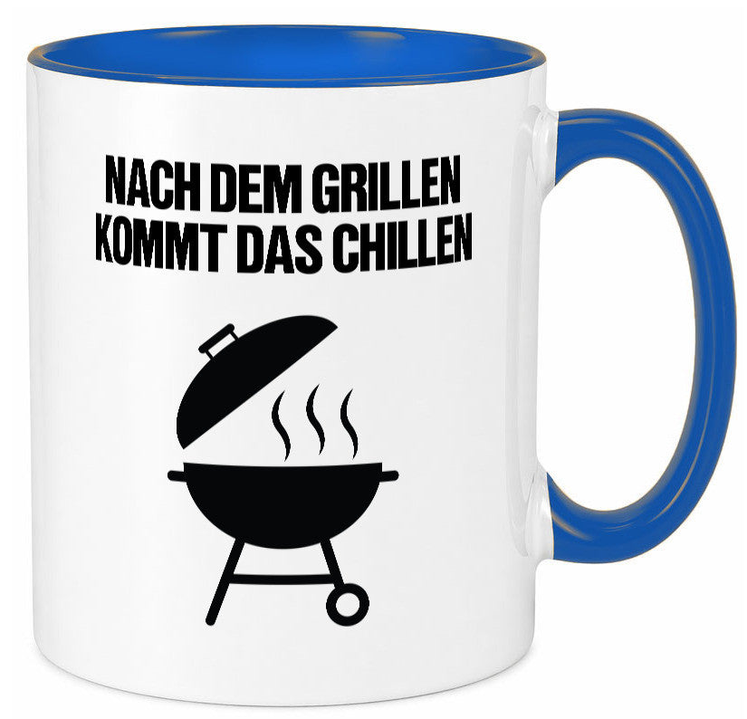 Nach dem Grillen kommt das Chillen | Grillmeister Party Geschenk Humor