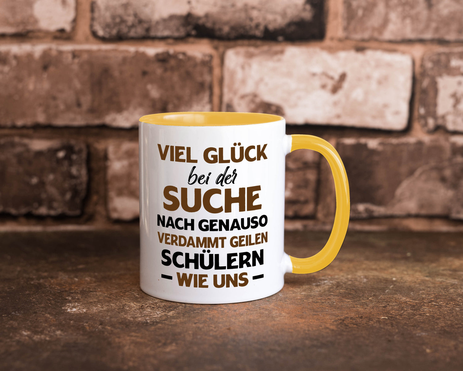 Viel glück | Geile schüler Schule Beste Lehrerin lustig Humor Geschenkidee