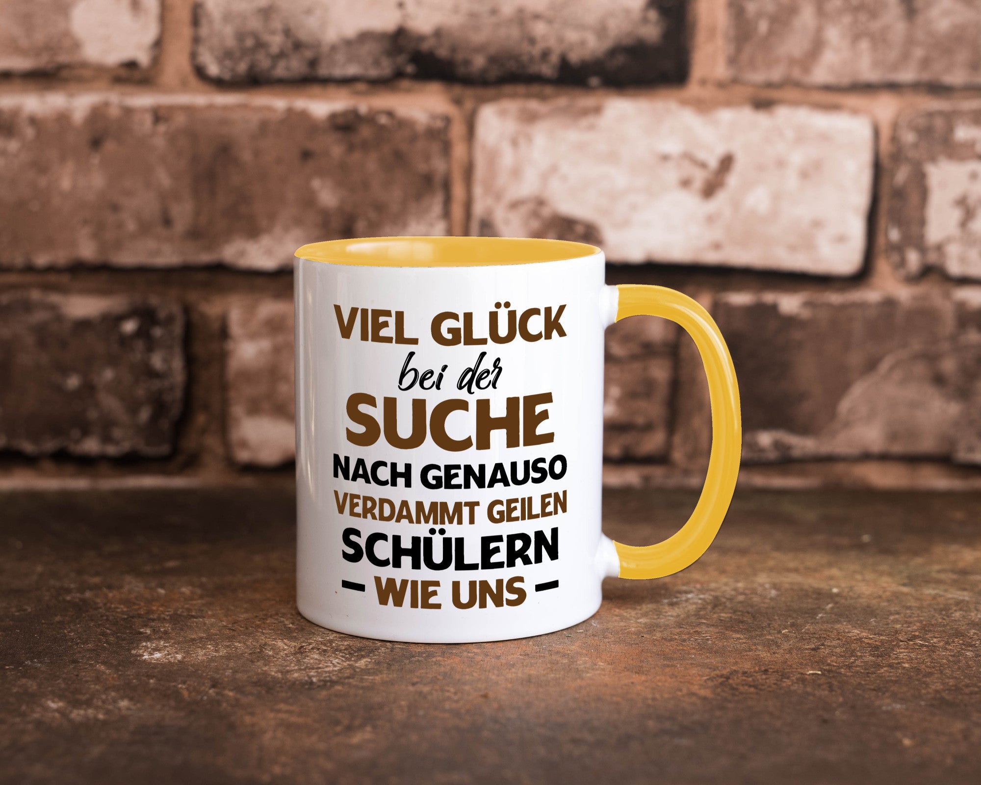 Viel glück | Geile schüler Schule Beste Lehrerin lustig Humor Geschenkidee