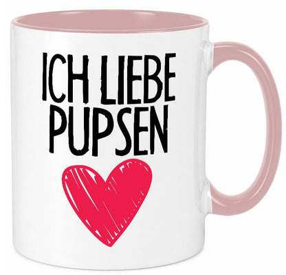 Ich liebe Pupsen Geschenkidee Humor Tasse