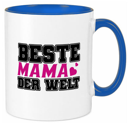 Beste Mama Geschenk Familie Geschenkidee lustiger Spruch Tasse