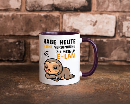 Keine Verbindung lustig Humor Geschenkidee Geschenk Tasse