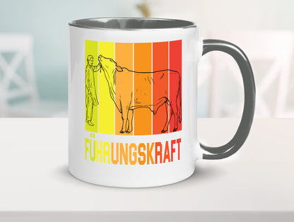 Führungskraft | Farmer Bauernhof lustig Humor Geschenkidee Geschenk Tasse