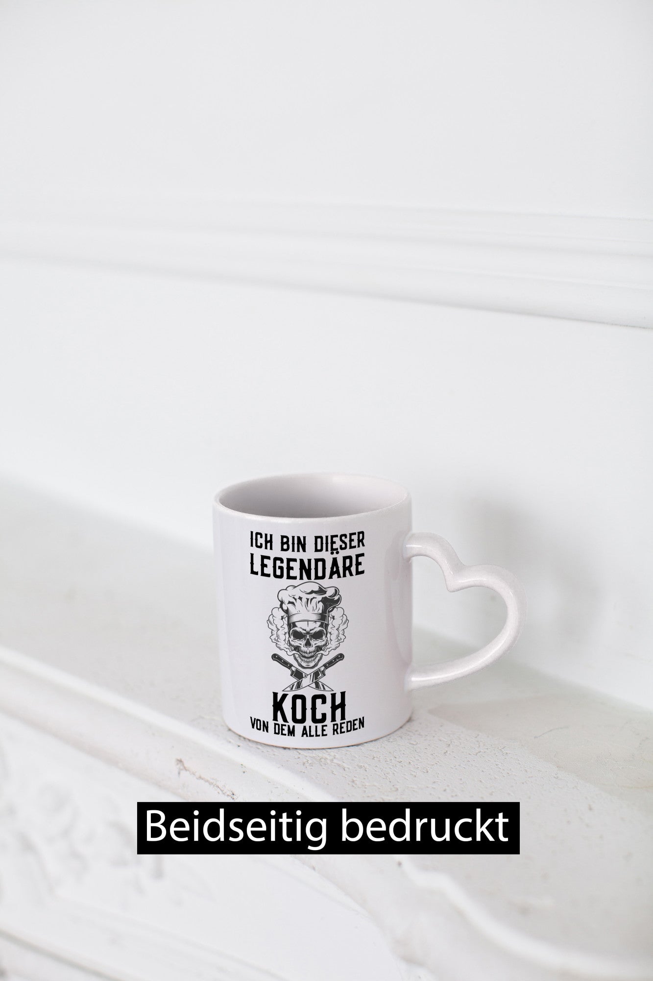 Legendärer Koch | Haubenkoch Totenkopf Küchenchef lustiger Spruch Geschenk