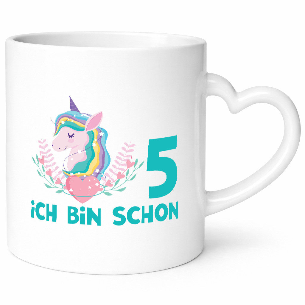 Ich bin schon 5 | 5. Geburtstag Jährige Einhorn Geschenk Geschenkidee lustiger