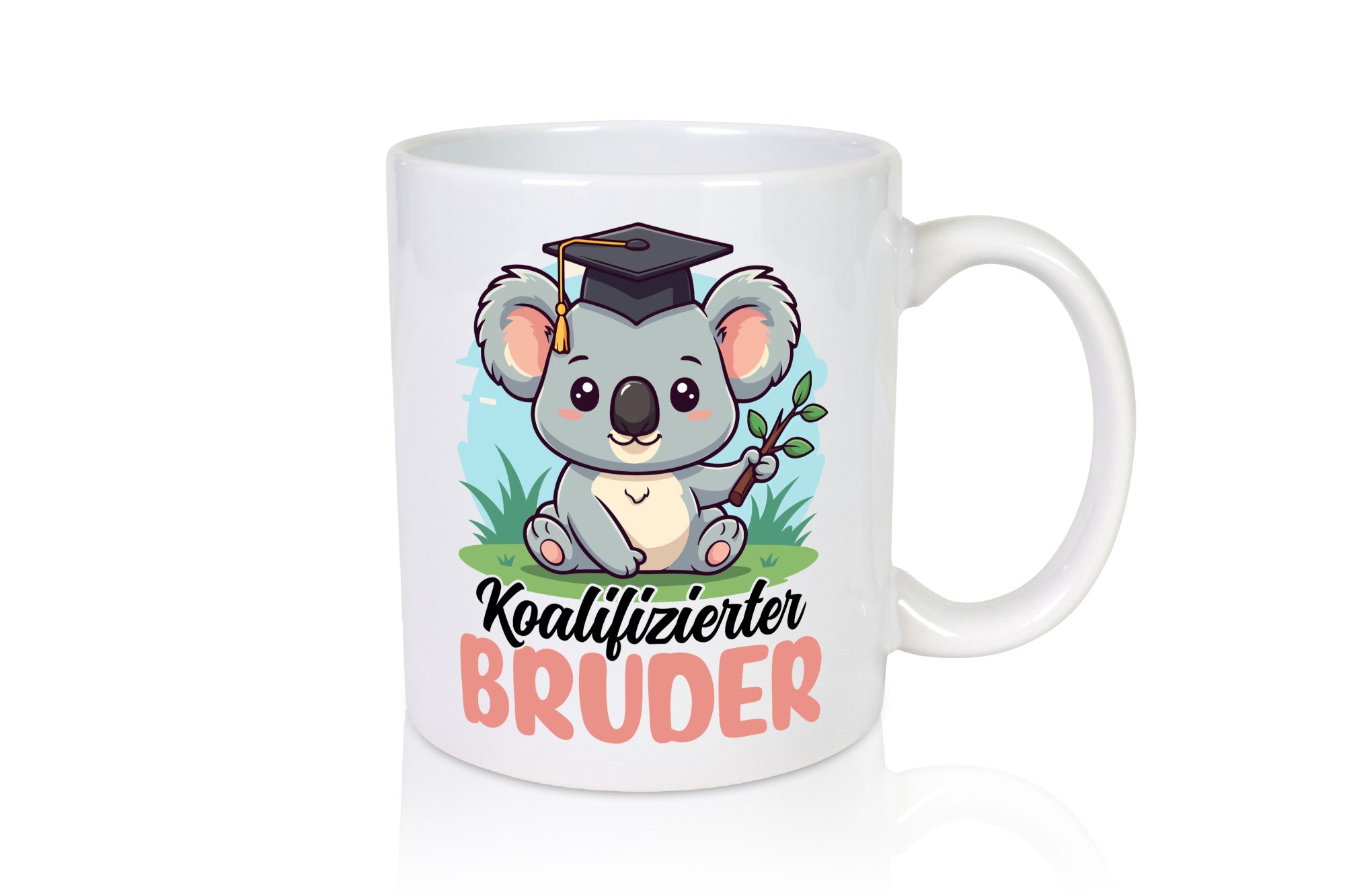 Koalifizierter Bruder | Großer Kleiner lustig Humor Geschenkidee Geschenk Tasse