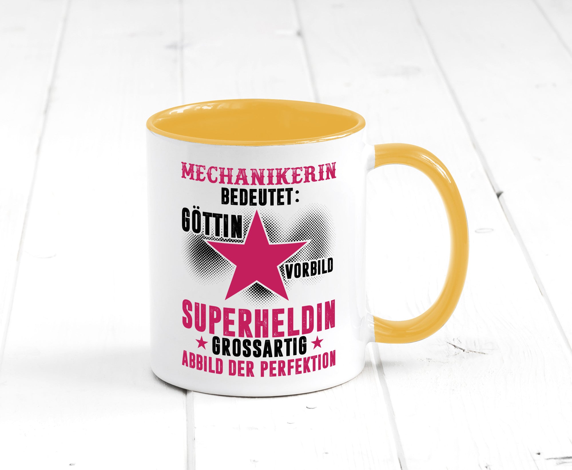 Bedeutung von Mechanikerin | KFZ Geschenkidee Humor Tasse