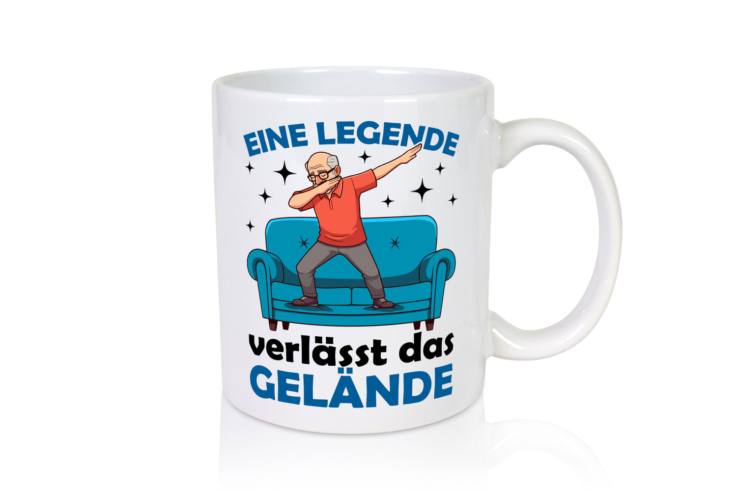 Legende verlässt das Gelände | Renteneintritt Rentner lustiger Spruch Geschenk