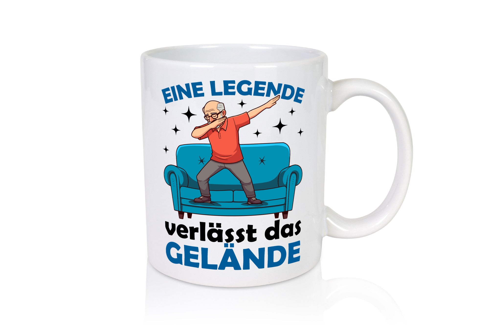 Legende verlässt das Gelände | Renteneintritt Rentner lustiger Spruch Geschenk