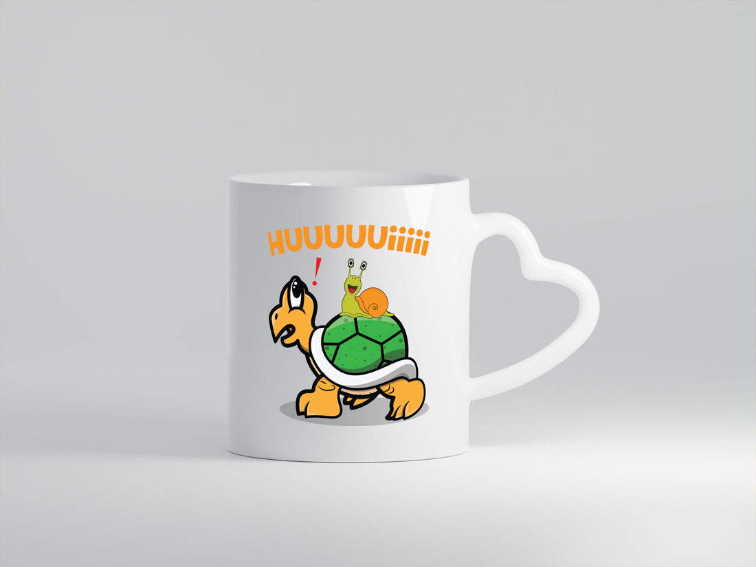 Huiiii | Schildgröte Langsames gehen lustig Humor Geschenkidee Geschenk Tasse