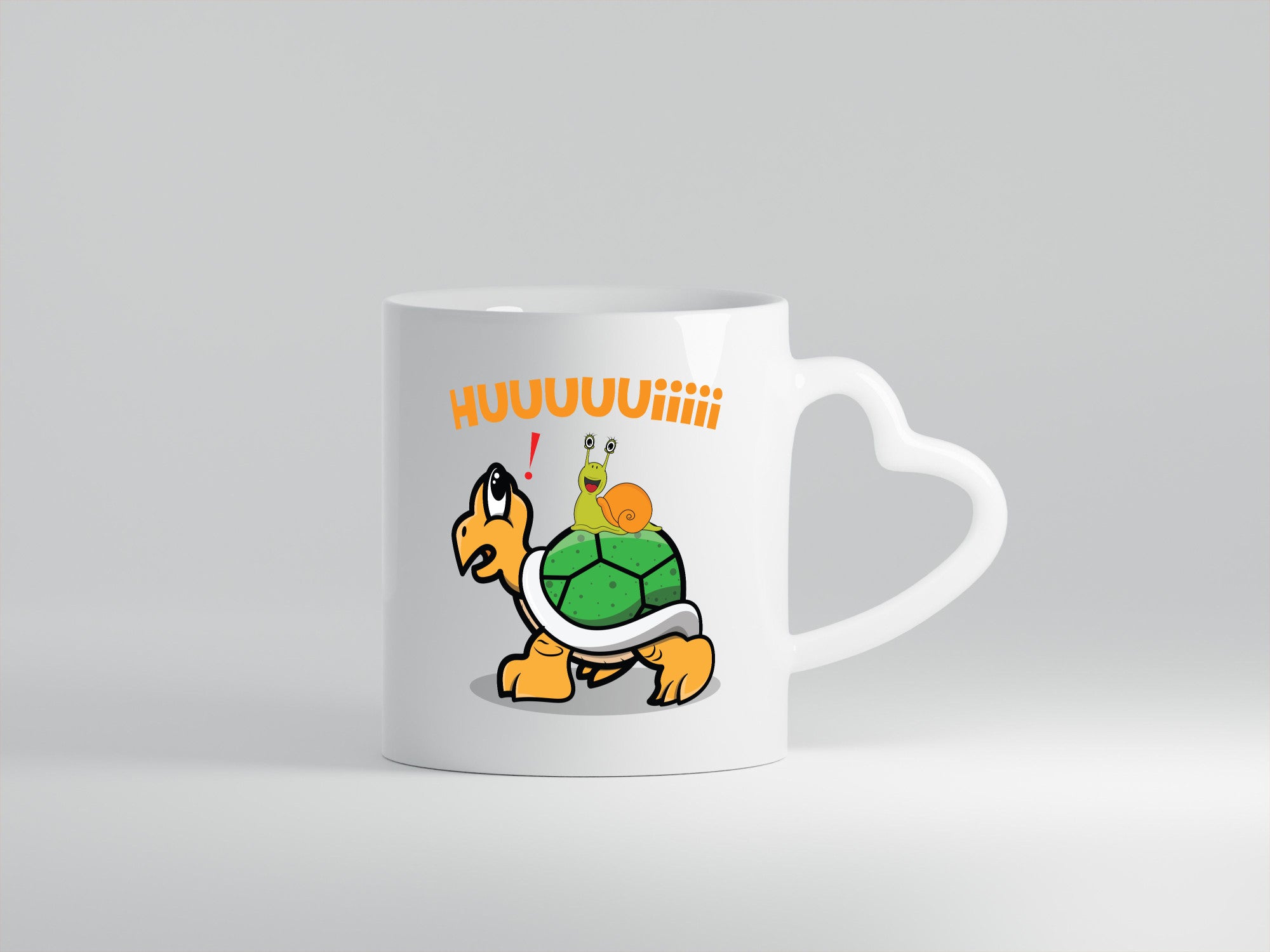 Huiiii | Schildgröte Langsames gehen lustig Humor Geschenkidee Geschenk Tasse