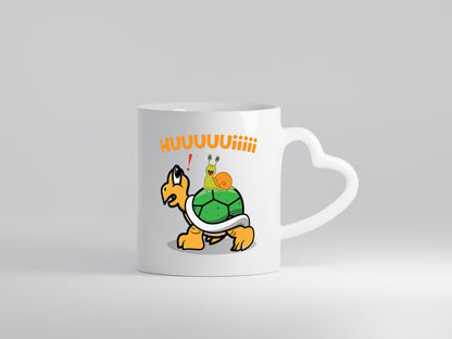 Huiiii | Schildgröte Langsames gehen lustig Humor Geschenkidee Geschenk Tasse