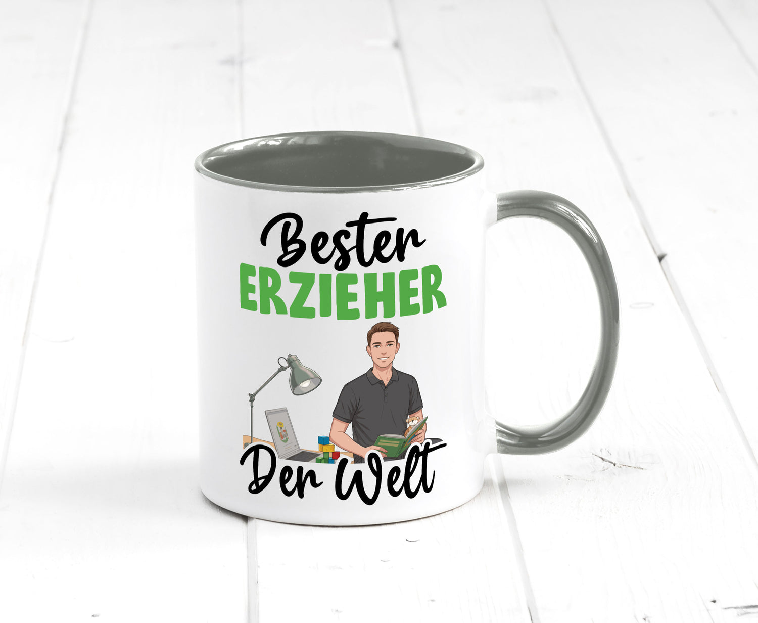Bester Erzieher | Pädagoge Schule v2 Geschenk Humor Geschenkidee lustiger