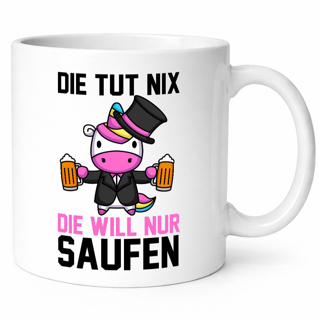 Die tut nix will nur Saufen | Einhorn Bier v2 lustig Humor Geschenkidee
