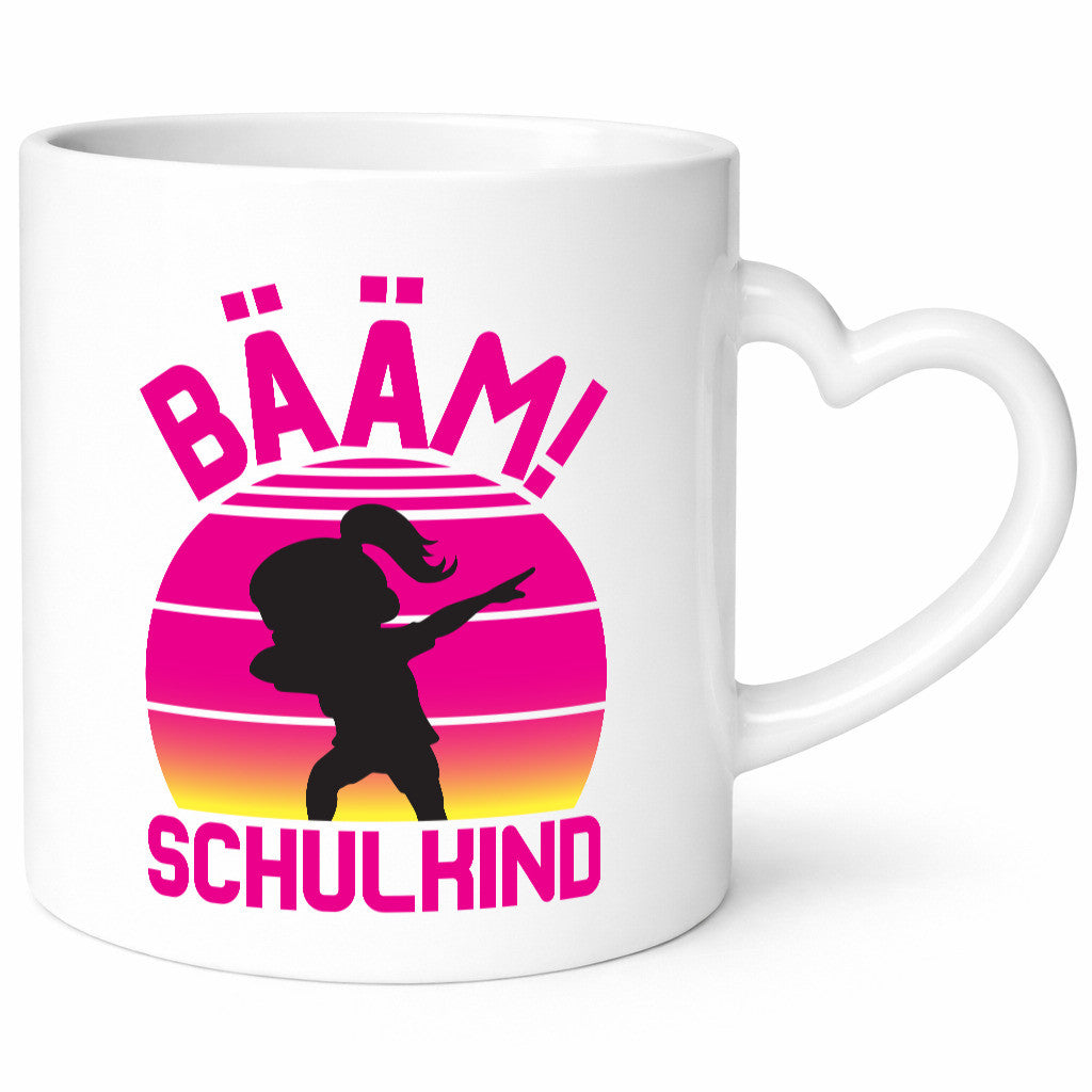 Bääm Schulkind | Einschuldung Schulanfang Geschenkidee Humor Tasse