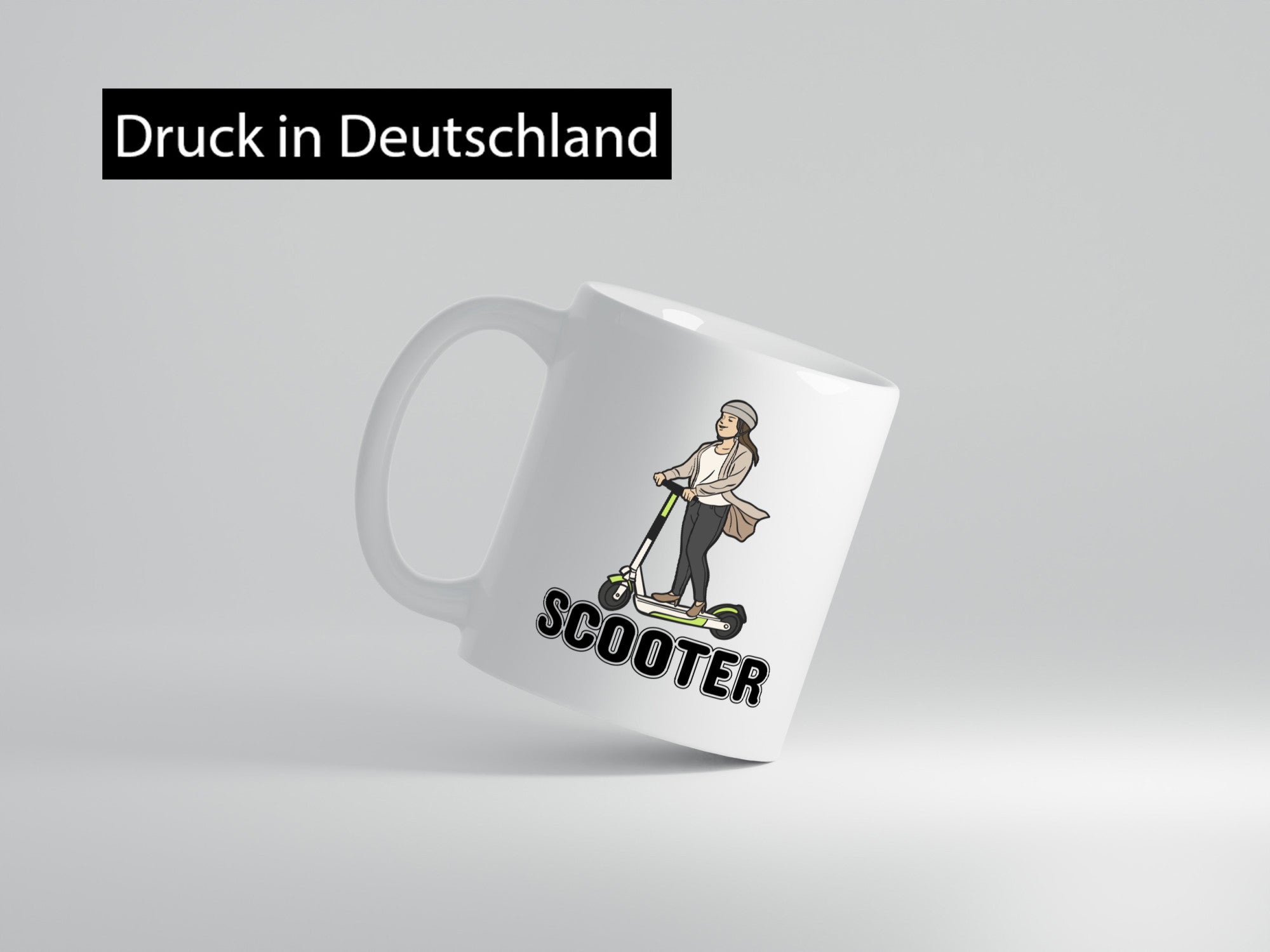 Scooter Tasse | Scooterfahrer Motiv Jungs Jungen lustig Humor Geschenkidee