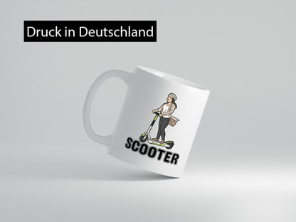 Scooter Tasse | Scooterfahrer Motiv Jungs Jungen lustig Humor Geschenkidee