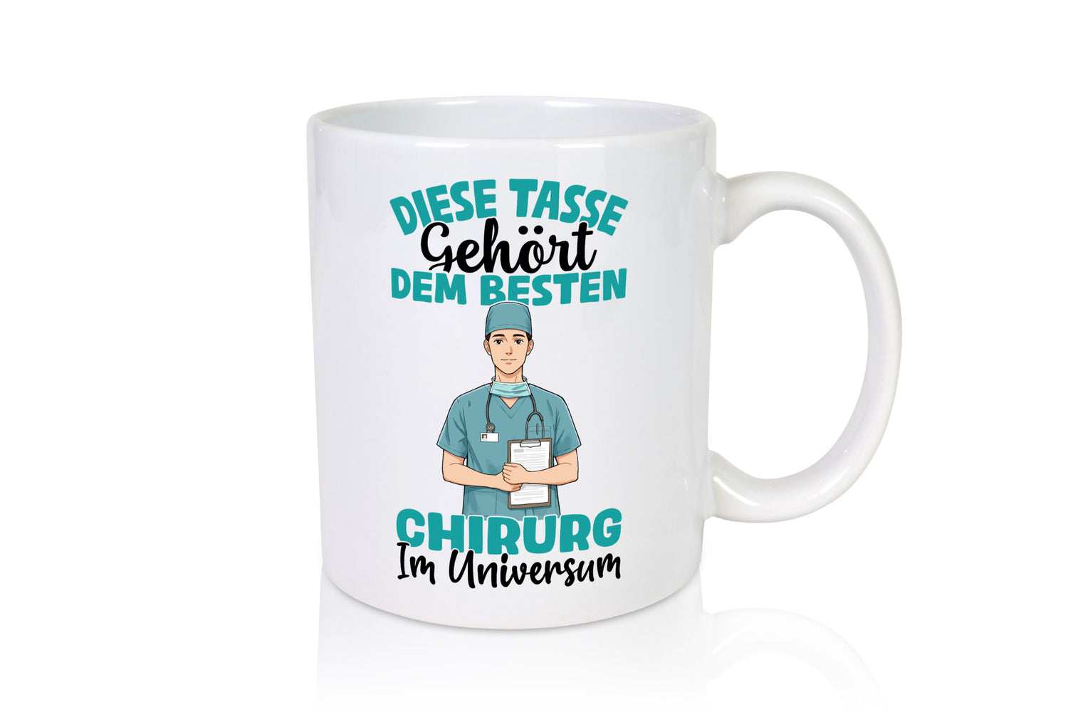Im Universum: Chirurg | Medizin Chirurgie Humor Geschenkidee Tasse